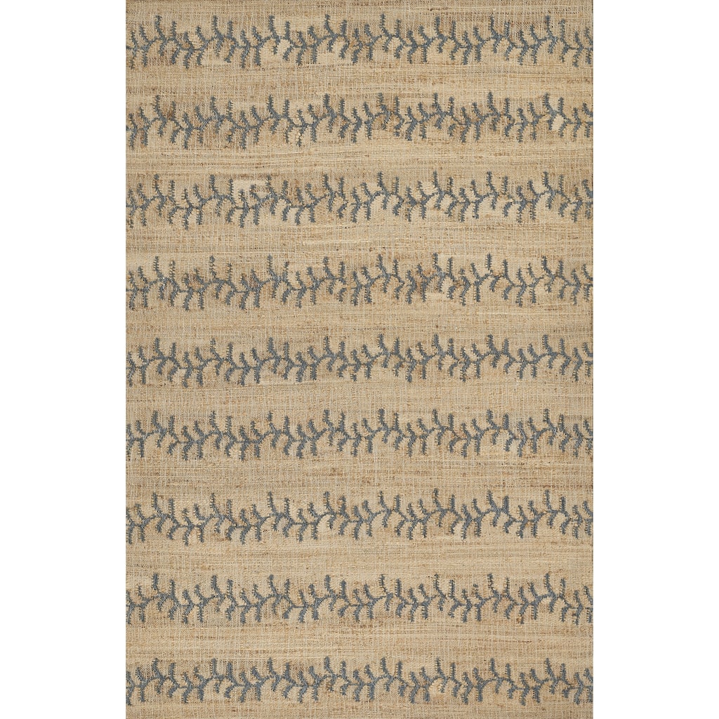 Erin Gates by Momeni Orchard Vine Stripe Hand Woven Wool and Jute Area Rug