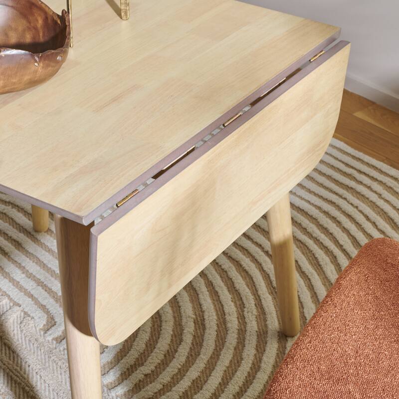 SAFAVIEH Home Damarius Drop Leaf Dining Table - 51"W x 31"D x 29"H