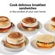 preview thumbnail 4 of 7, Hamilton Beach Dual Breakfast Sandwich Maker