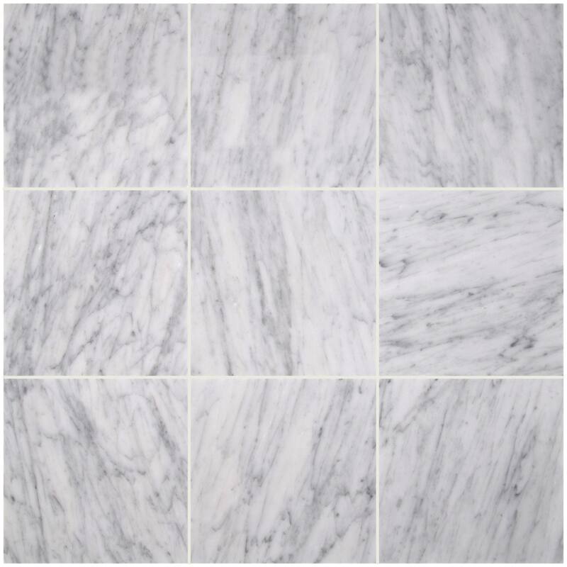 Ackland AKTMT18X18P-PL 18" x 18" Marble Solid Floor and Wall Tile -
