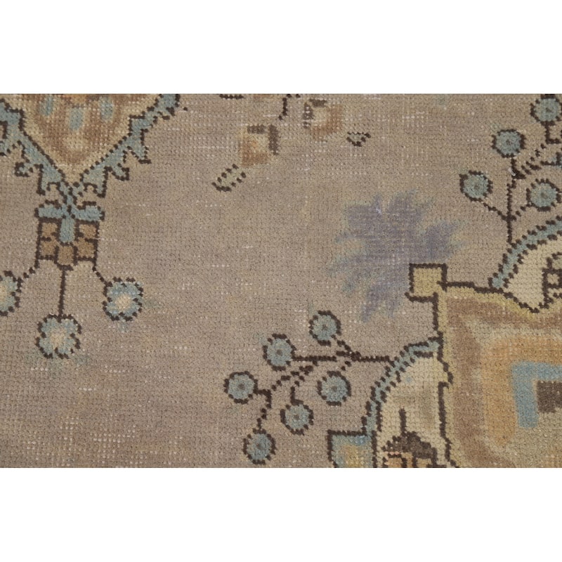 Tabriz Persian Area Rug Hand-Knotted Bedroom Wool Carpet - 6'6"x 9'5"
