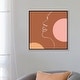preview thumbnail 10 of 16, iCanvas "Femme No44 Square" by Blek Prints Framed Canvas Print