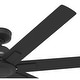 preview thumbnail 25 of 23, Hunter 60" Downtown Windmill Outdoor Ceiling Fan w/ Wall Control, Damp-Rated - Indoor-Outdoor, Industrial, Modern - ENERGY STAR!
