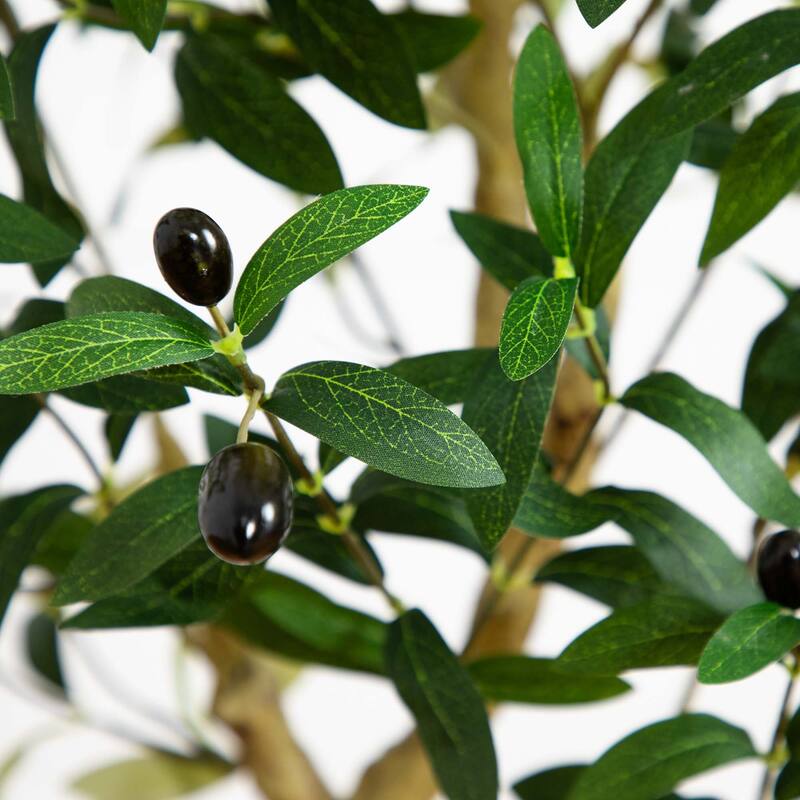 4' Artificial Olive Tree - Green
