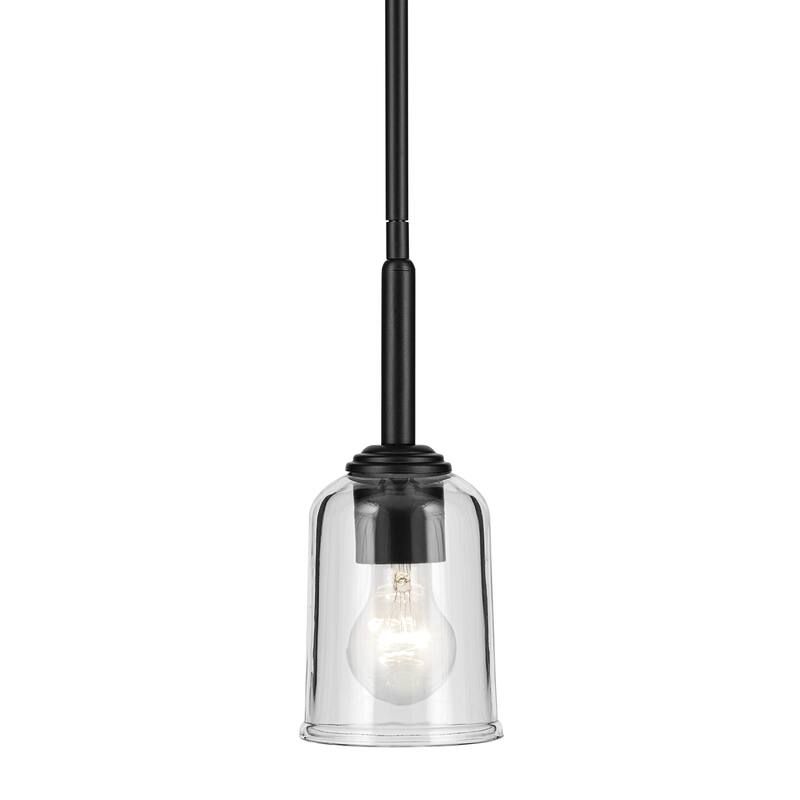 Kichler Lighting Shailene 1-Light Mini Pendant Light with Clear Glass