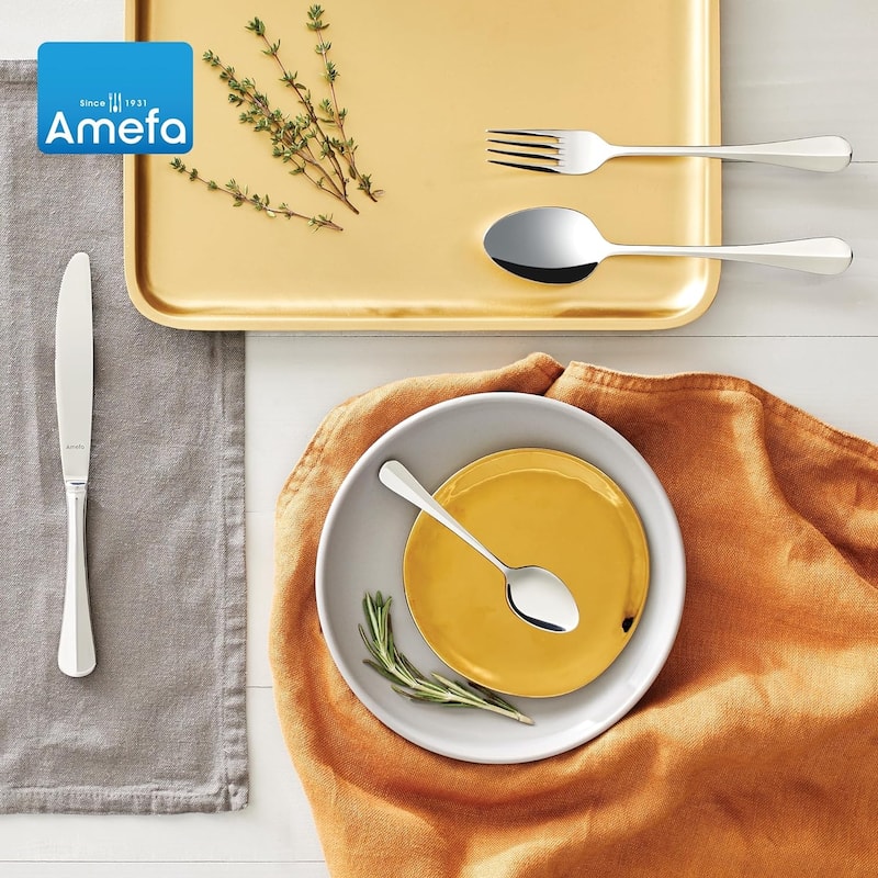 Amefa Baguette 20 Piece 18/10 Stainless Steel Flatware Set