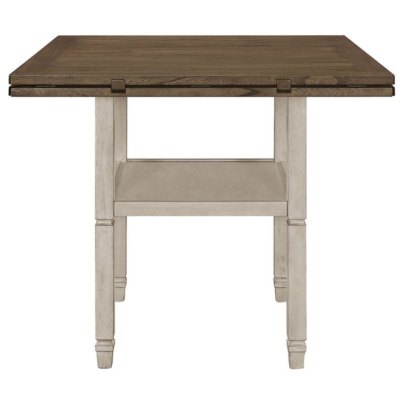 Bentley Rustic Cream Extension Counter Dining Table