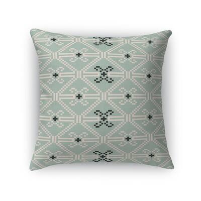WHIT BLUE & GREEN Accent Pillow by Kavka Designs