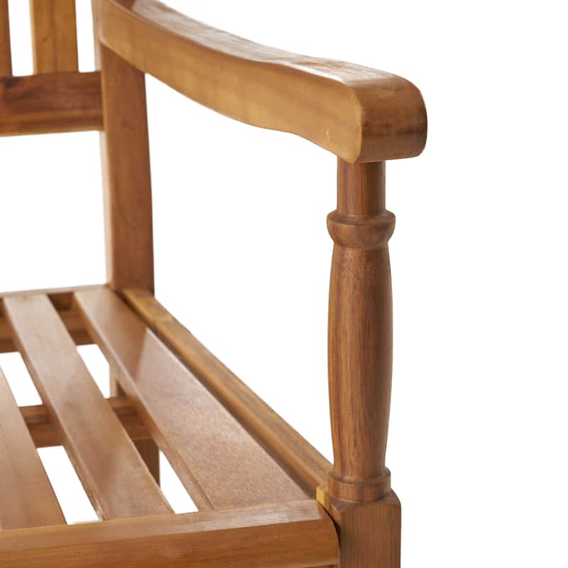 Arcadia Acacia Wood Rocking Chairs (Set of 2) by Christopher Knight Home