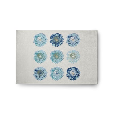 Gypsy Floral Spring Chenille Indoor/Outdoor Rug