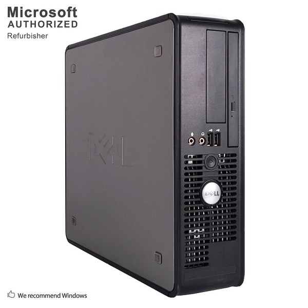 Dell OptiPlex GX755 Desktop Computer SFF Intel Core 2 Duo E6550 2.33G 2GB DDR2 80G W10H64(ES/EN) 1 Year Warranty (Refurbished)