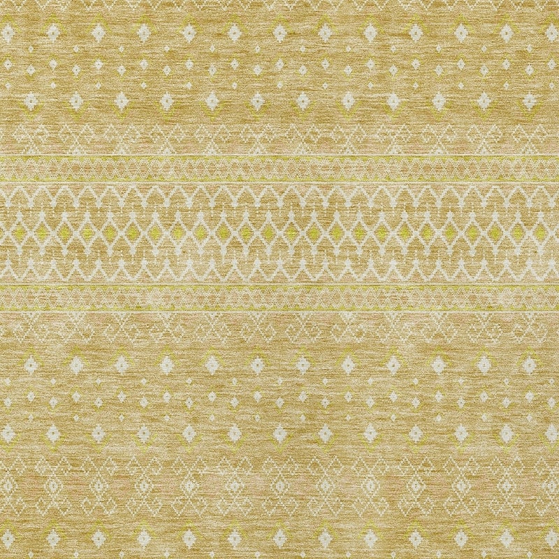 HomeRoots Tribal Transitional Rectangle Outdoor Rug