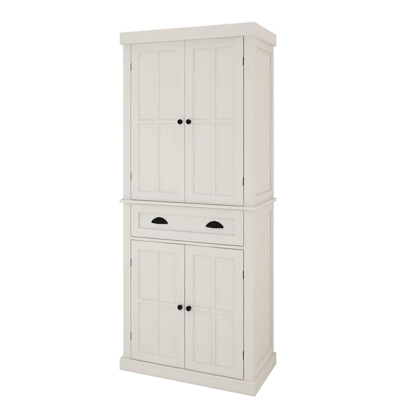 71" Kitchen Pantry Storage Cabinet