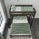 Max and Lily Farmhouse Twin over Queen L Shaped Bunk Bed
