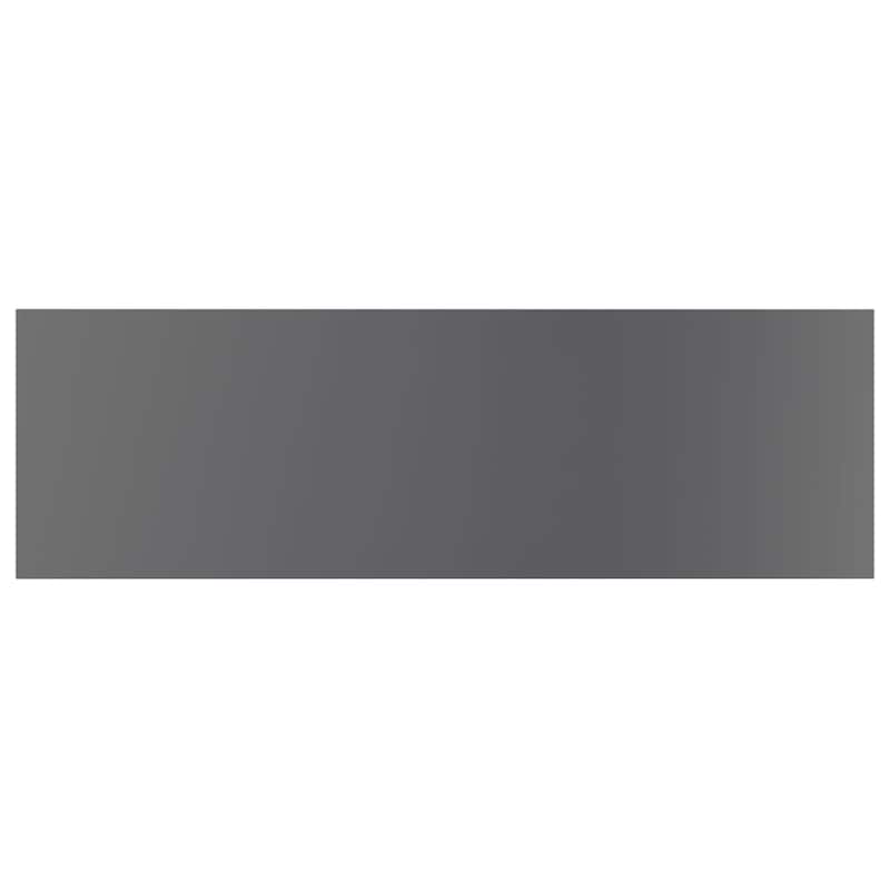 vidaXL Bookshelf Boards 4 pcs High Gloss Gray 31.5"x7.9"x0.6" Chipboard