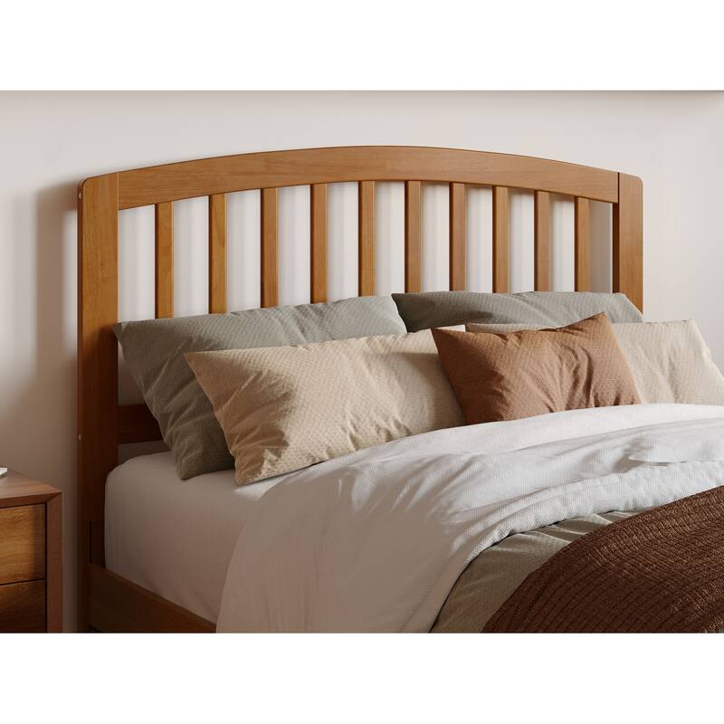 Lucia Platform Bed with Panel Footboard and Twin Trundle