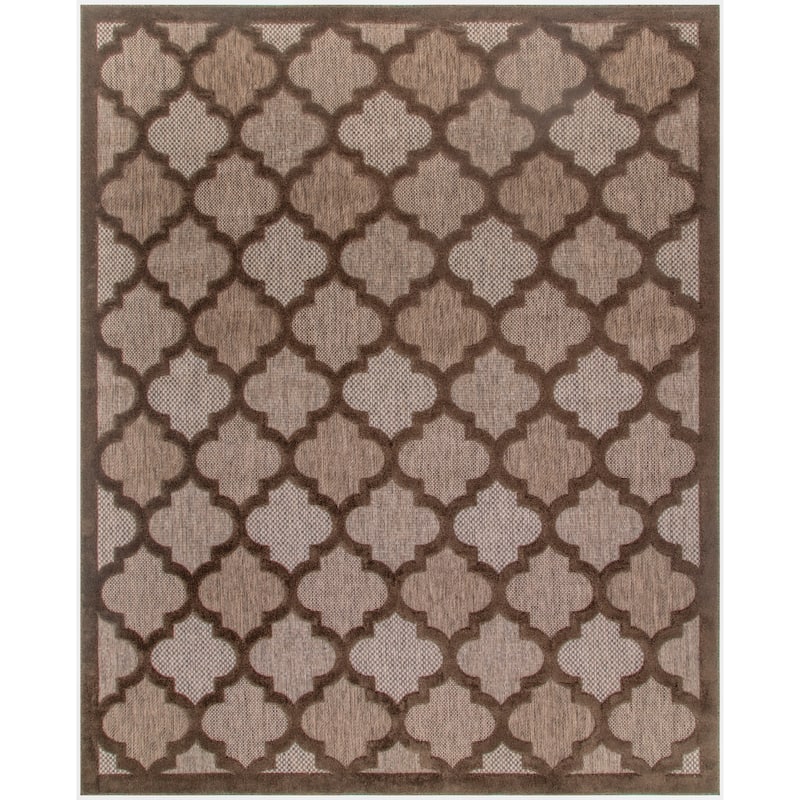 Nourison Easy Care Indoor/Outdoor Moroccan Trellis Area Rug