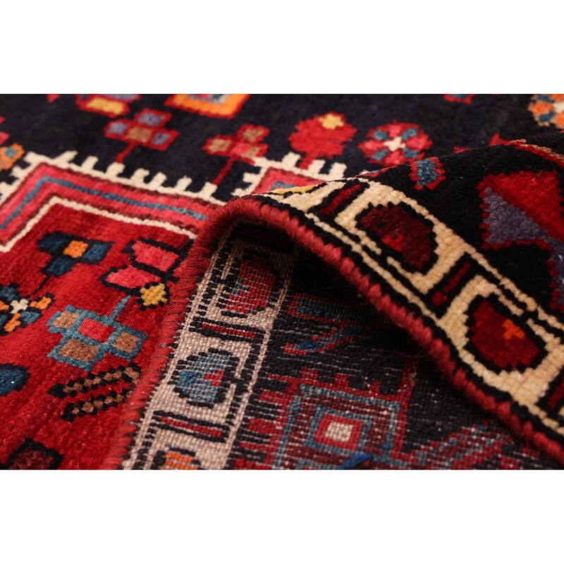 ECARPETGALLERY Hand-knotted Anatolian Vintage Red Wool Rug - 5'9 x 11'5