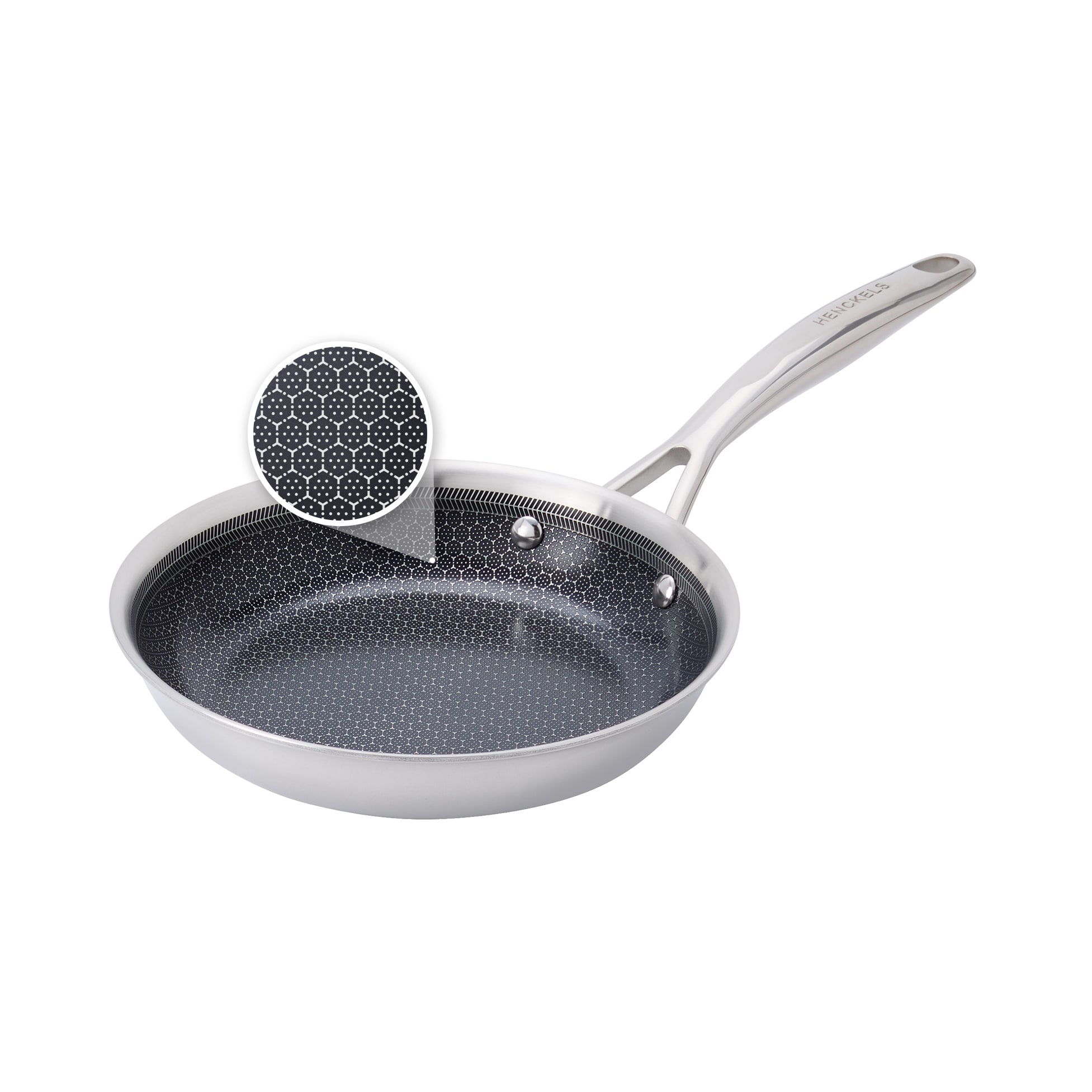 Henckels Paradigm Ceramic Stainless Steel Dual Performance Fry Pan