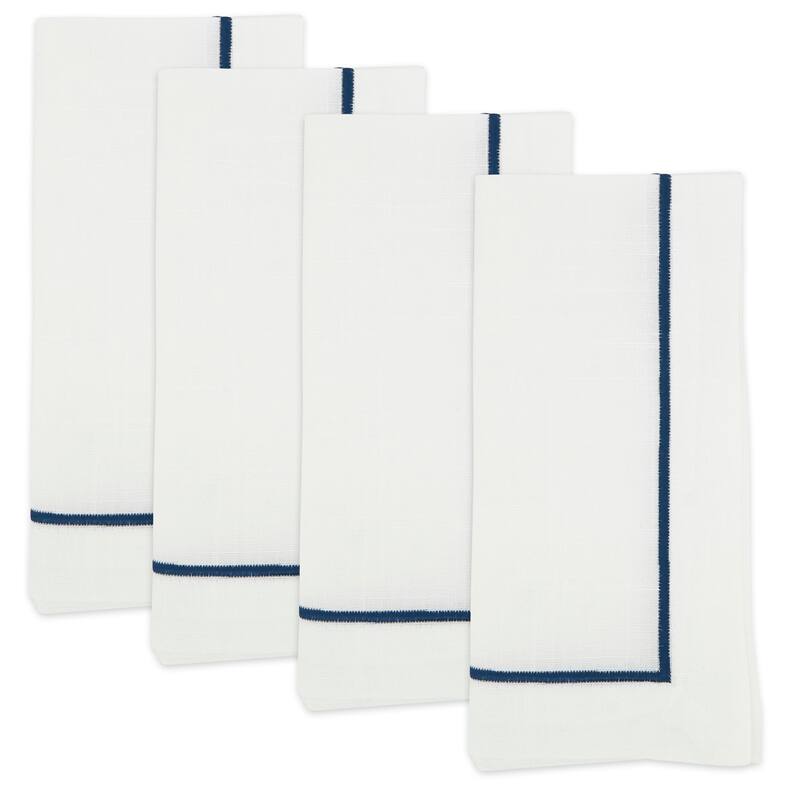 Embroidered Line Design Napkin (Set of 4)