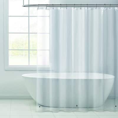 Dainty Home Light Weight Shower Curtain Liner With Weighted Hem