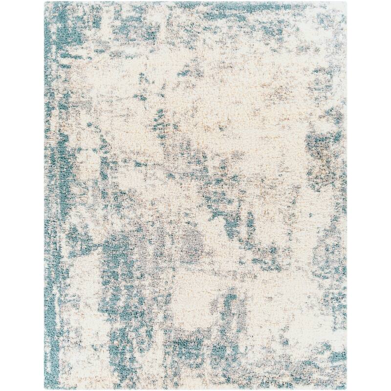 Livabliss Modern & Contemporary Eskimo Shag Abstract Area Rug