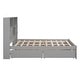 preview thumbnail 20 of 24, Wooden Full Storage Platform Bed with Charging Station & 4 Drawers