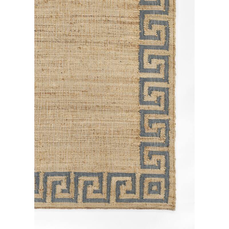 Erin Gates by Momeni Orchard Greek Key Hand Woven Wool and Jute Area Rug