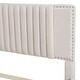 preview thumbnail 22 of 30, Full Size Upholstered Platform Bed with 2 Drawers