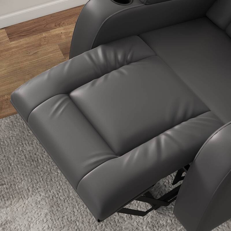 Furniwell PU Leather Power Lift Assist Recliner Chair with USB