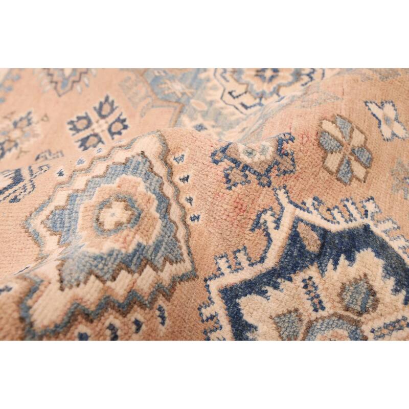 ECARPETGALLERY Hand-knotted Finest Ghazni Light Copper Wool Rug - 6'1 x 9'6