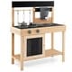 preview thumbnail 3 of 7, Outdoor Mud Kitchen Playset for Kids with Removable Sinks - 26.5" x 12" x 32"
