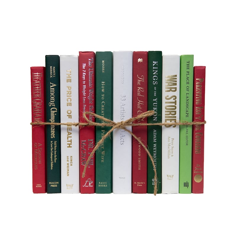 Books Green Decorative Accessories: Winter Holly ColorPak