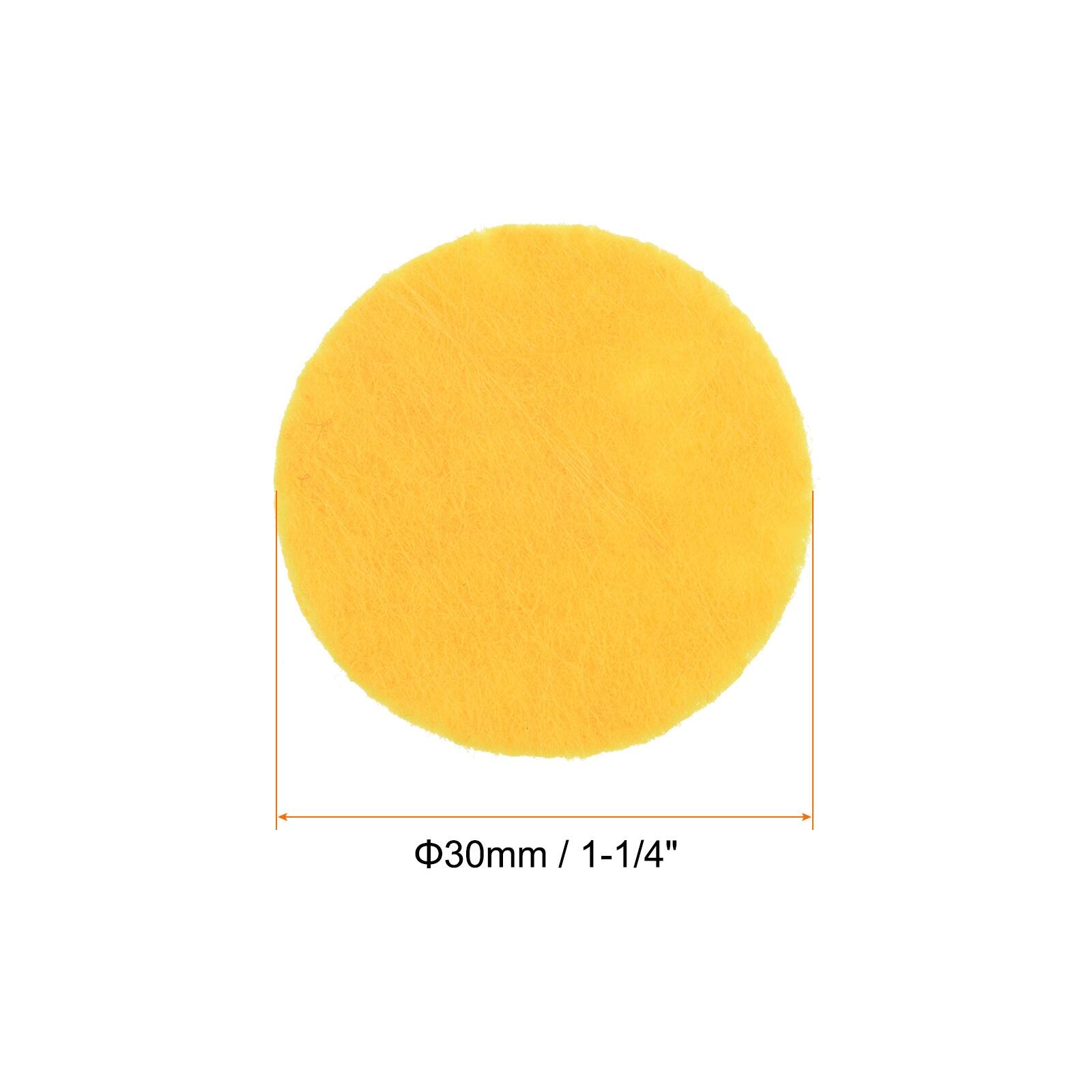 Round Felt Circles, Craft Felt Pads Non-Woven Fabric Pad