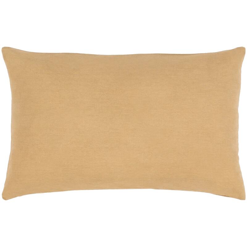 Artistic Weavers Brighton Neutral "Blessed" 13x20-inch Lumbar Throw Pillow Cover- Cover Only