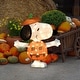 preview thumbnail 1 of 2, 24" Peanuts 2D Pre-Lit Yard Art Snoopy in JOL