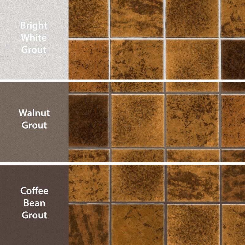 Merola Tile Menorca Rust 4" x 4" Ceramic Wall Tile
