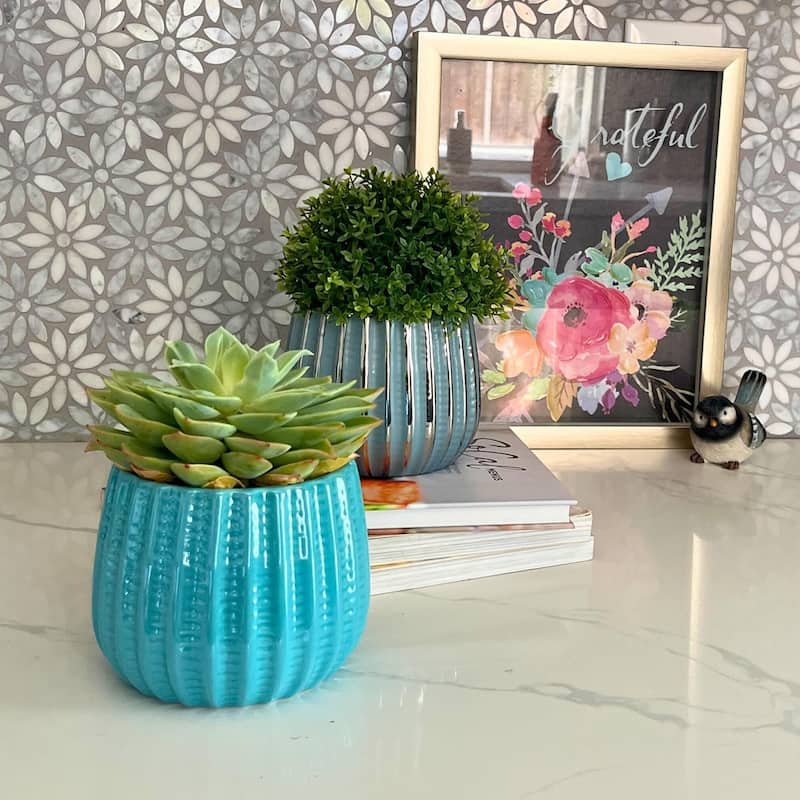 4.5 inch Ceramic Flower Pot