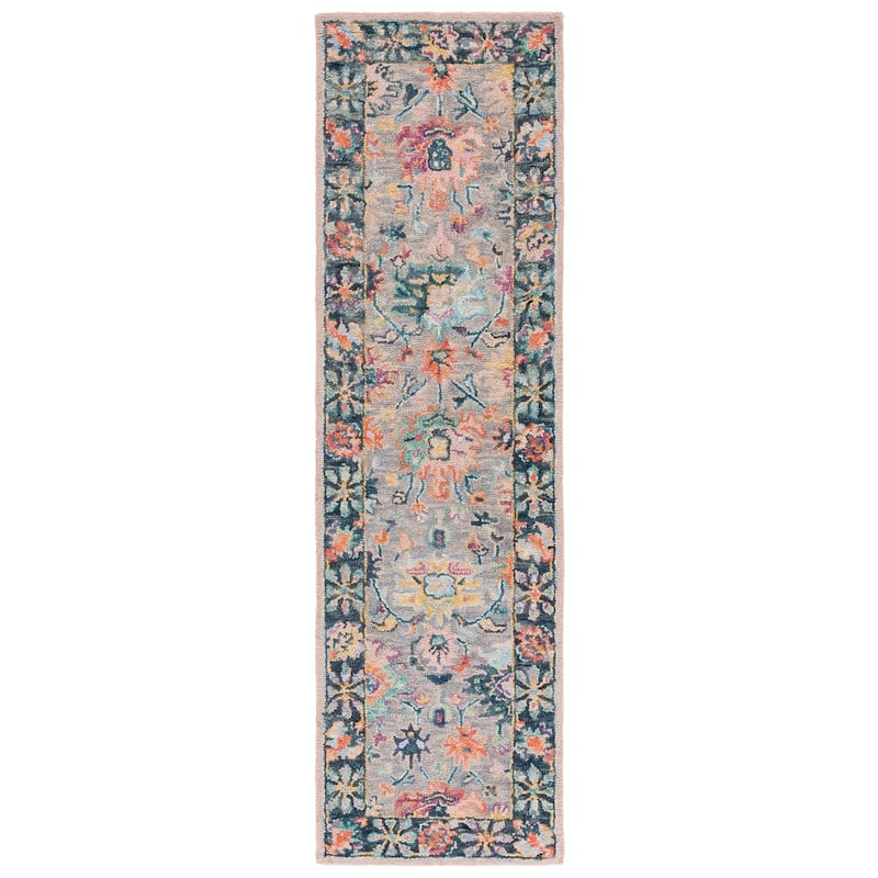 SAFAVIEH Handmade Blossom Oprina Floral Wool Rug