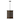 14" W x 18" H 1-Light Pendant in Matte Black and Handcrafted Mango Wood in Espresso Stain - 14"W x 17.75"H