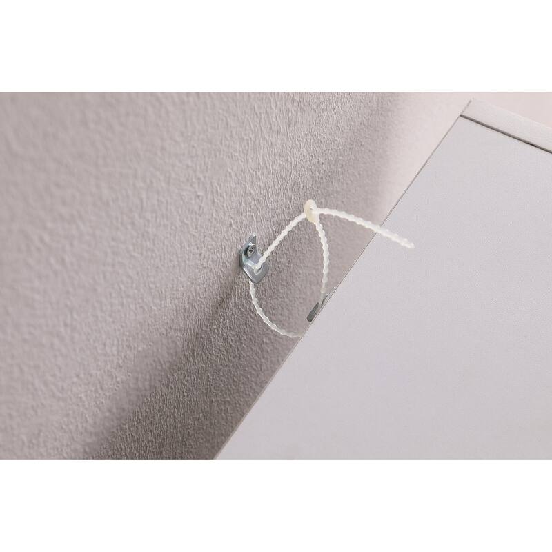 Wavy Border 8-Tier Adjustle Shelf - Modular Ultra-Thin Bookcase for Home Office & Display