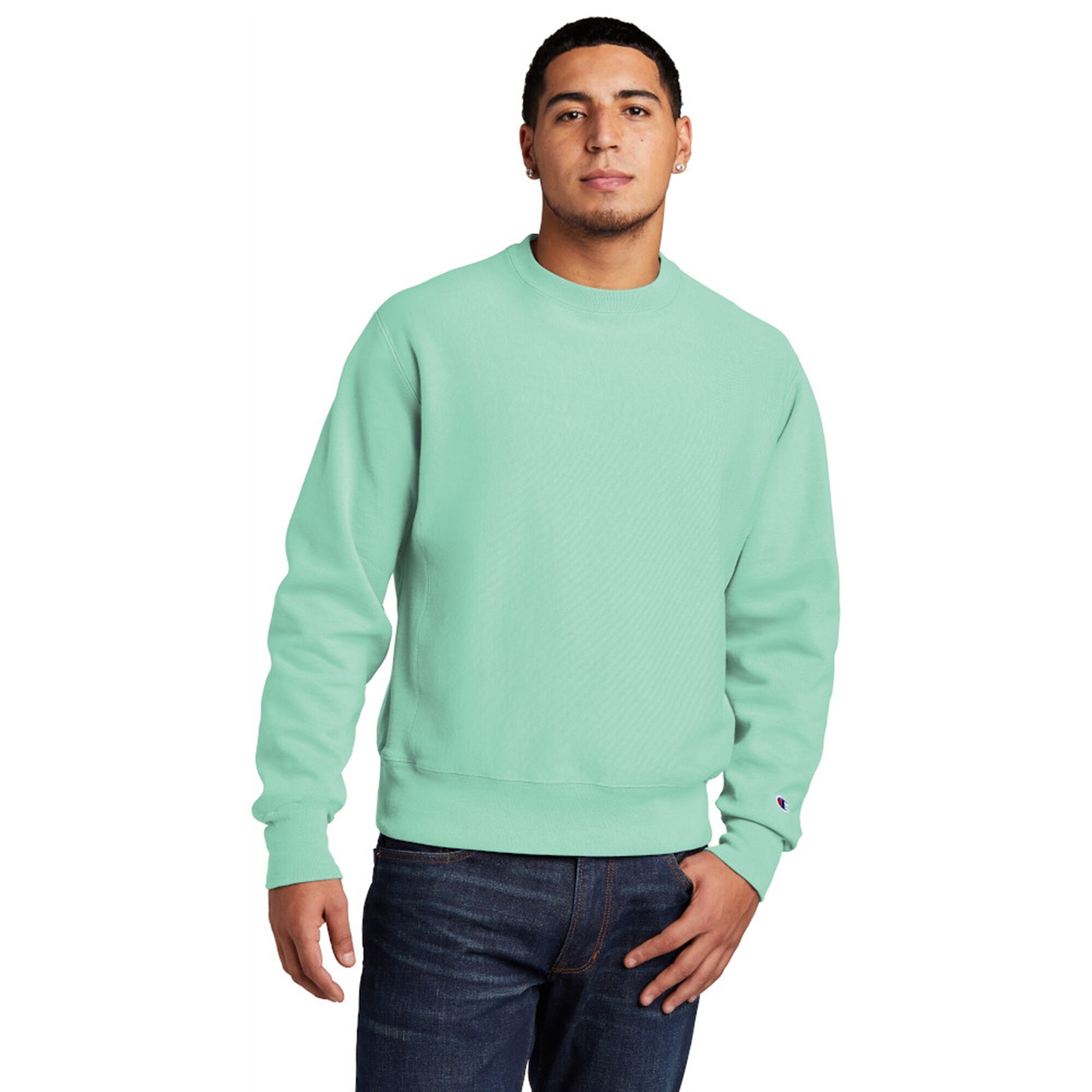 champion sweater mint 3d