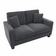 preview thumbnail 25 of 35, Stockton 61W Loveseat by Bush Furniture