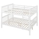 preview thumbnail 8 of 42, Full over Full Solid Wood Loft-Style Bunk Bed with Ladder, Convertible into Two Beds, Solid Wood Frame for Kids' Bedrooms
