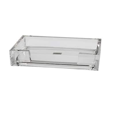 CreativeWare Clear Acrylic Hotel Collection Guest Towel Holder