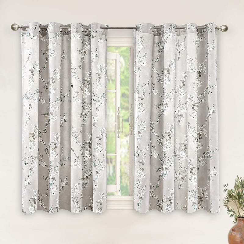 DriftAway Mackenzie Room Darkening Window Curtain Panel Pair