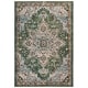 preview thumbnail 50 of 163, SAFAVIEH Madison Diederike Boho Medallion Distressed Rug 4' x 6' - Sage/Blue