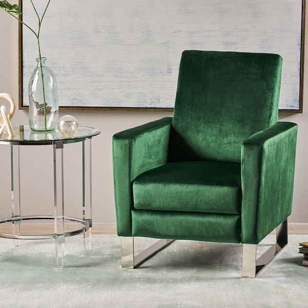 Emerald green sales high back chair