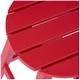 preview thumbnail 41 of 97, Laguna Hdpe All Weather Outdoor Patio 29" Round Bar Stool