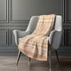 preview thumbnail 3 of 4, Premium Machine Washable Boho Moroccan Sherpa Throw Blanket